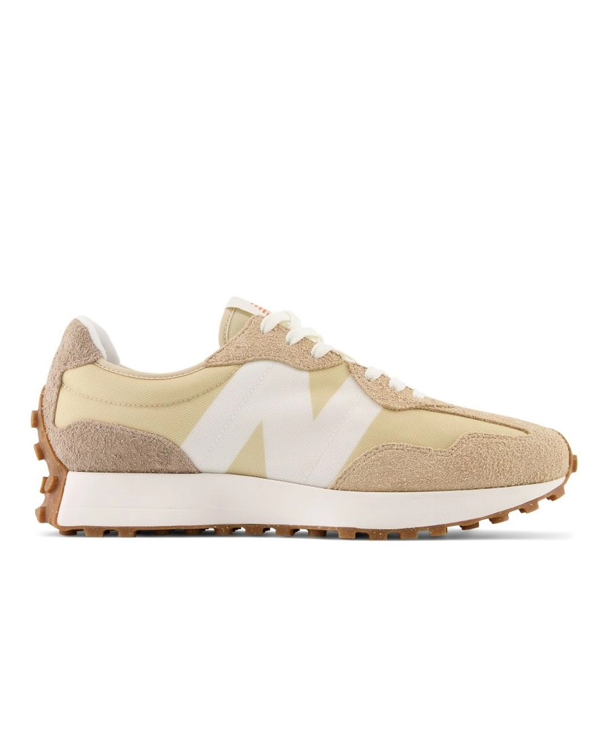 New Balance Mens 327 Desert Sandstorm Trainers in Beige Suede - Size UK 8